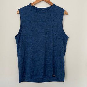 Patagonia Men’s Blue Capilene Tank